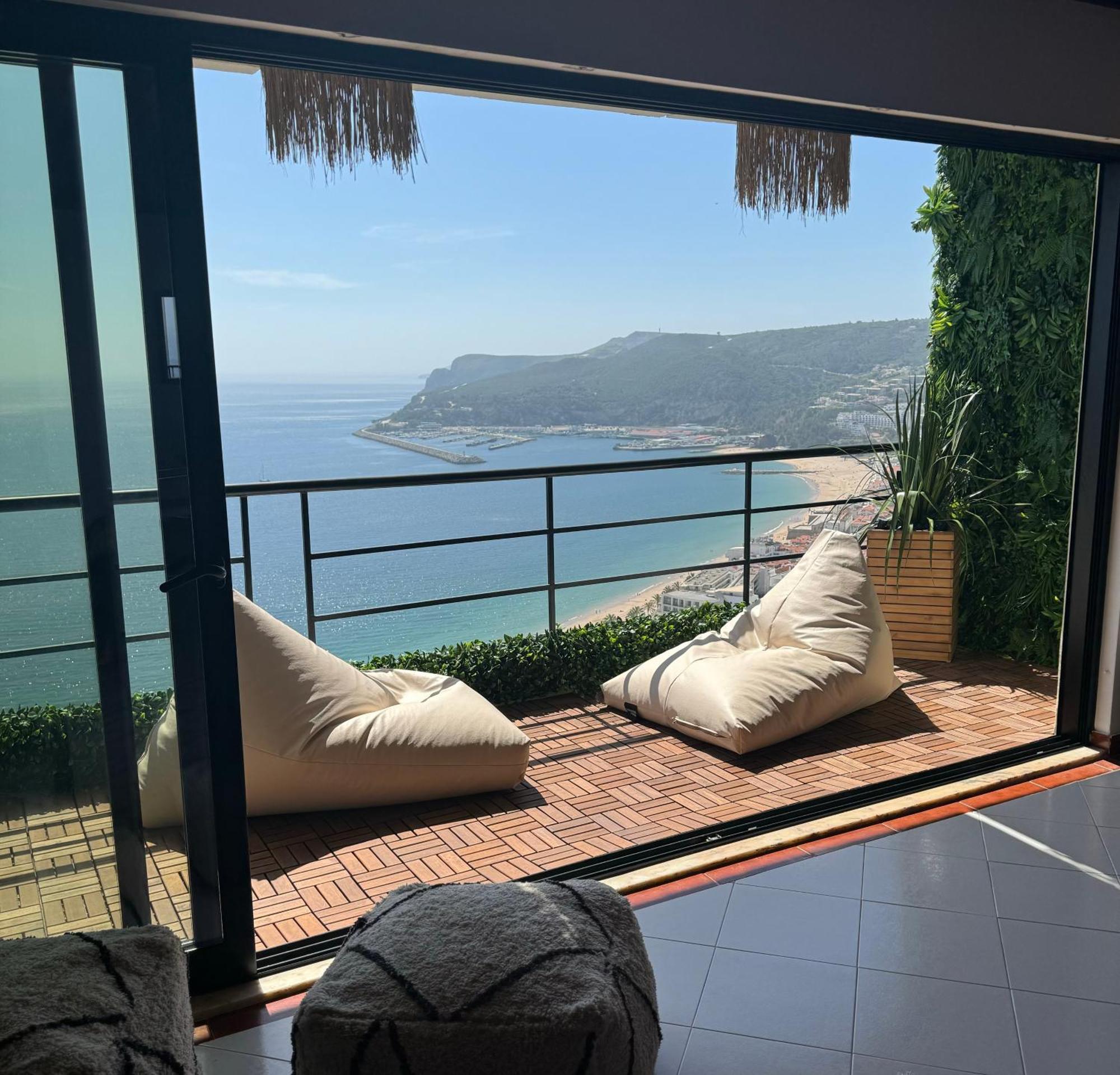 Апартаменти Penthouse Ocean View Sesimbra - Parking @Center Екстер'єр фото